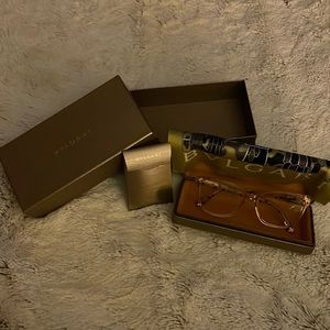 Authentic BVLGARI prescription frames.